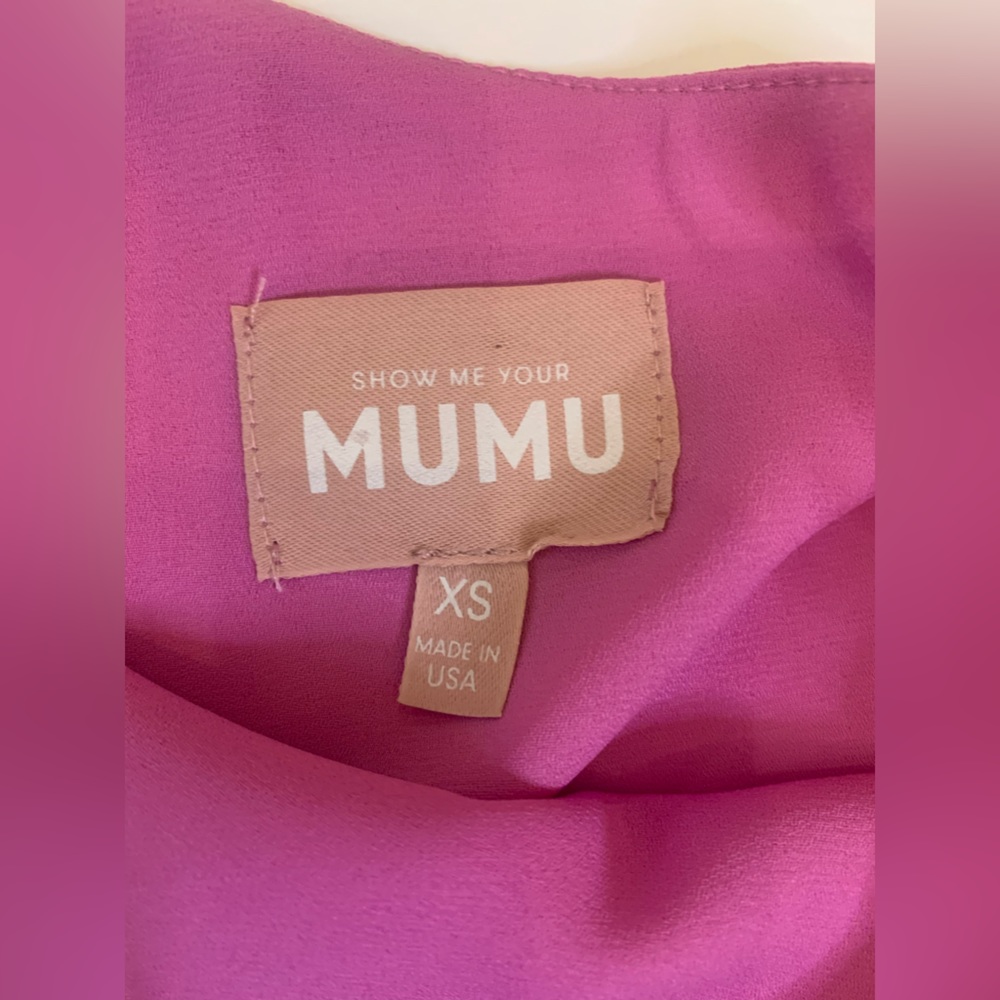 Show Me Your Mumu orchid pink dress XS belt not included barbiecore (bin P) - Picture 4 of 10